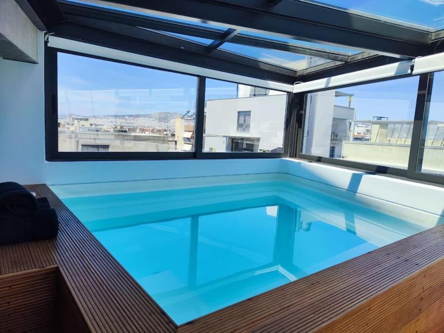 Appartement Gazi Pool House à Athènes Extérieur photo